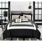 Chic Home   Jouein 10 Piece Comforter Set Reversible Hotel Collection Color Block Bed in a Bag